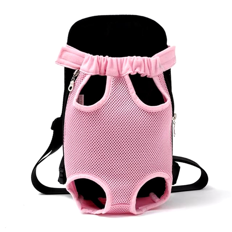 Pet Dog Carrier Backpack Mesh Dog Carriers Bag Breathable Portable Pet Dog Carrier Adjustable Mesh Dogs Strap Backpack