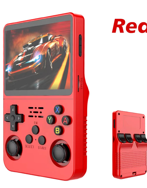 Load image into Gallery viewer, R36S Retro Handheld Video Game Console Linux System 3.5 Inch IPS Screen R35S Pro Portable Pocket Video Player 64GB Games
