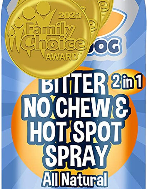 Load image into Gallery viewer, New Bitter 2 in 1 No Chew &amp; Hot Spot Spray | Natural Anti-Chew Remedy Better than Bitter Apple | Safe on Skin, Wounds and Most Surfaces | Made in USA (8 Fl Oz)
