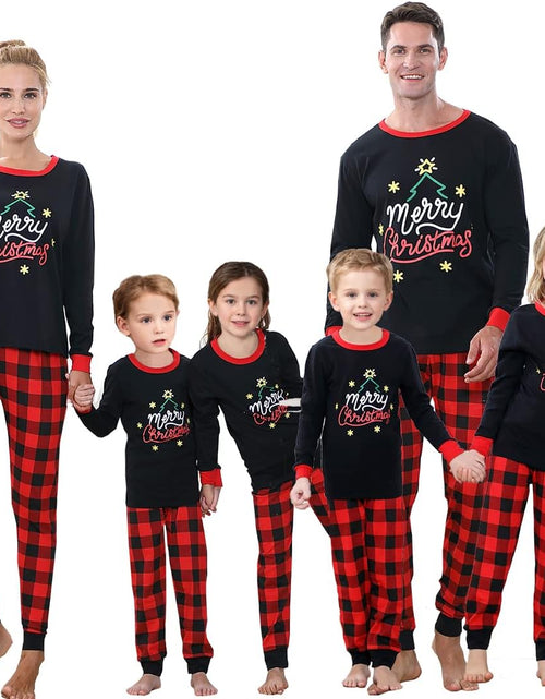 Load image into Gallery viewer, Christmas Pajamas Family Matching Sets for Unisex Women Men Kids Xmas Long Sleeves Sleepwear Pjs
