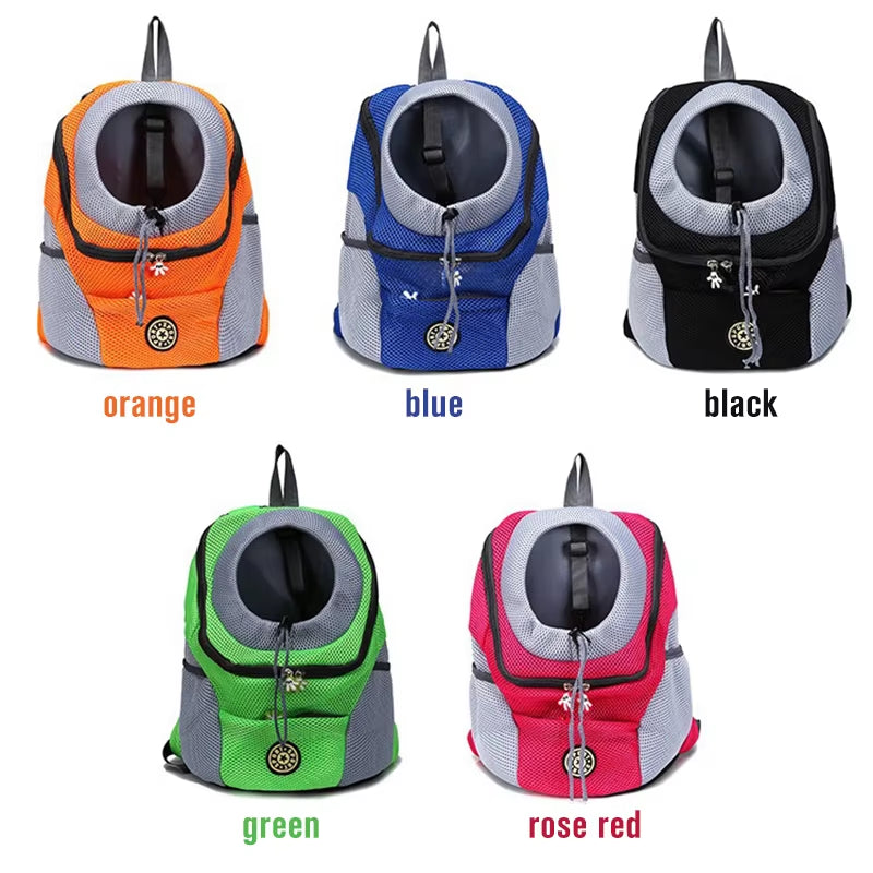 Pet Dog Carrier Bag Carrier for Dogs Backpack Out Double Shoulder Portable Travel Backpack Outdoor Dog Carrier Bag Travel Set